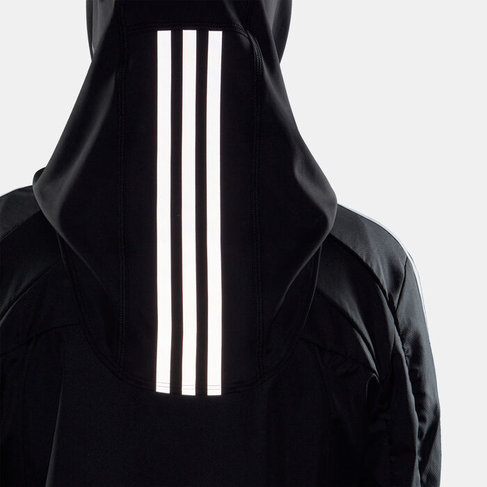 adidas Women's Run Icons 3-Stripes Sport Hijab Black adidas Women's Run Icons 3-Stripes Sport Hijab Black image number 3