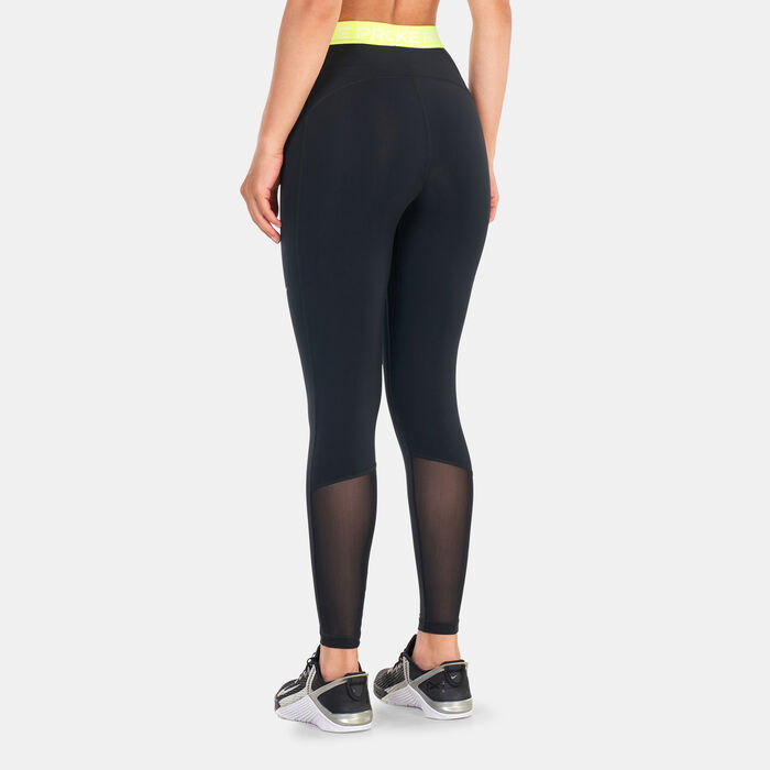 Nike Women's Pro 365 High-Rise 7/8 Leggings Black image number 1