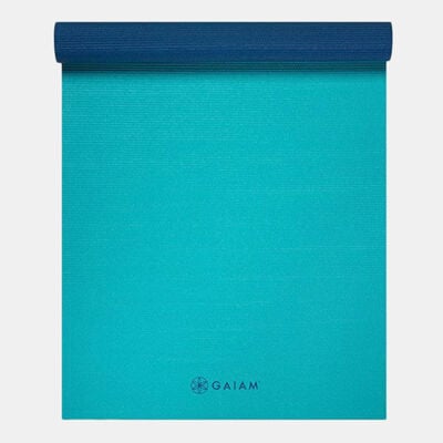 Gaiam 2-Color Yoga Mat (3mm) Multi-Color Gaiam 2-Color Yoga Mat (3mm) Multi-Color