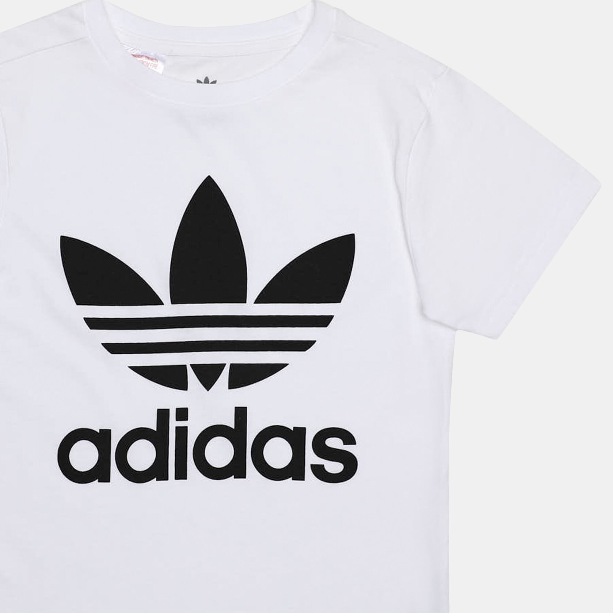 Adidas trefoil t shirt kids store