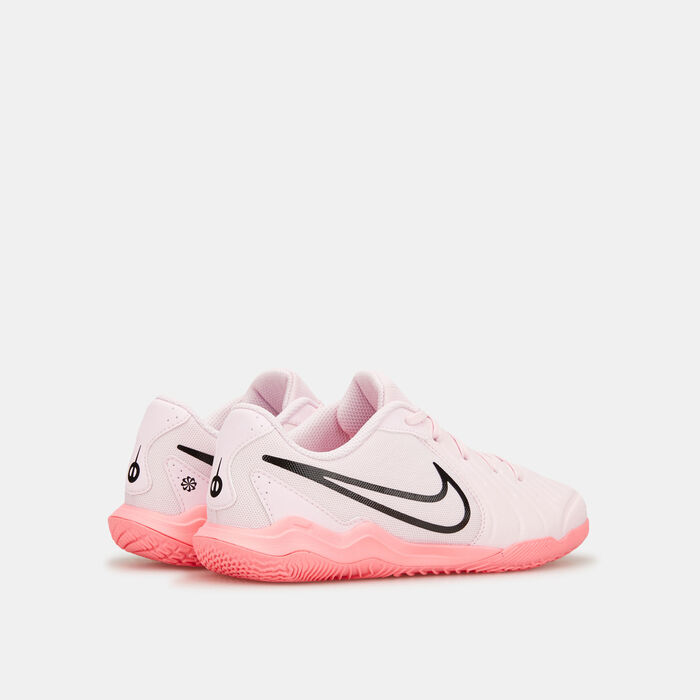Nike Kids' Tiempo Legend 10 Academy Indoor Court Football Shoes Pink image number 2