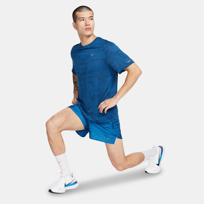 Nike Men's Stride Running Division Dri-FIT Running Shorts Blue Nike Men's Stride Running Division Dri-FIT Running Shorts Blue