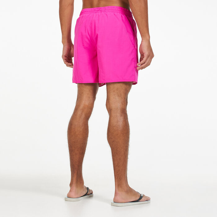 Speedo Men's Essentials 16-Inch Swimming Shorts Pink Speedo Men's Essentials 16-Inch Swimming Shorts Pink image number 1