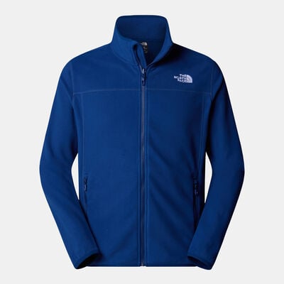 The North Face Men's 100 Glacier Fleece Full-Zip Jacket Blue The North Face Men's 100 Glacier Fleece Full-Zip Jacket Blue