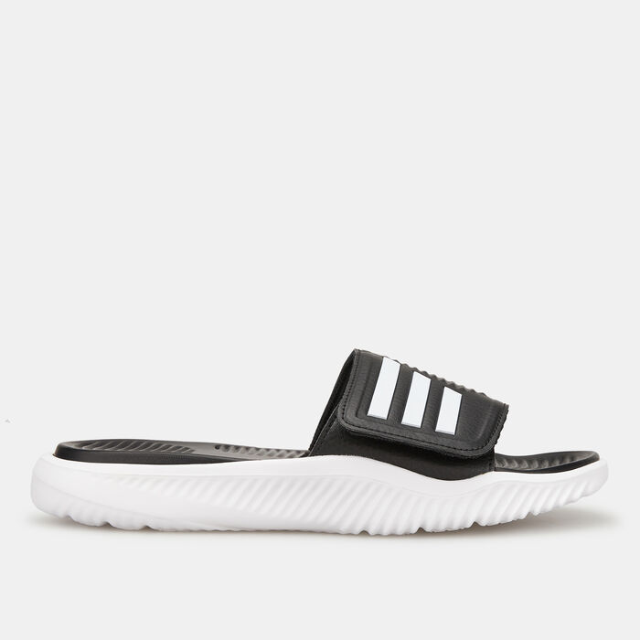 adidas Alphabounce Slides Black adidas Alphabounce Slides Black image number 1