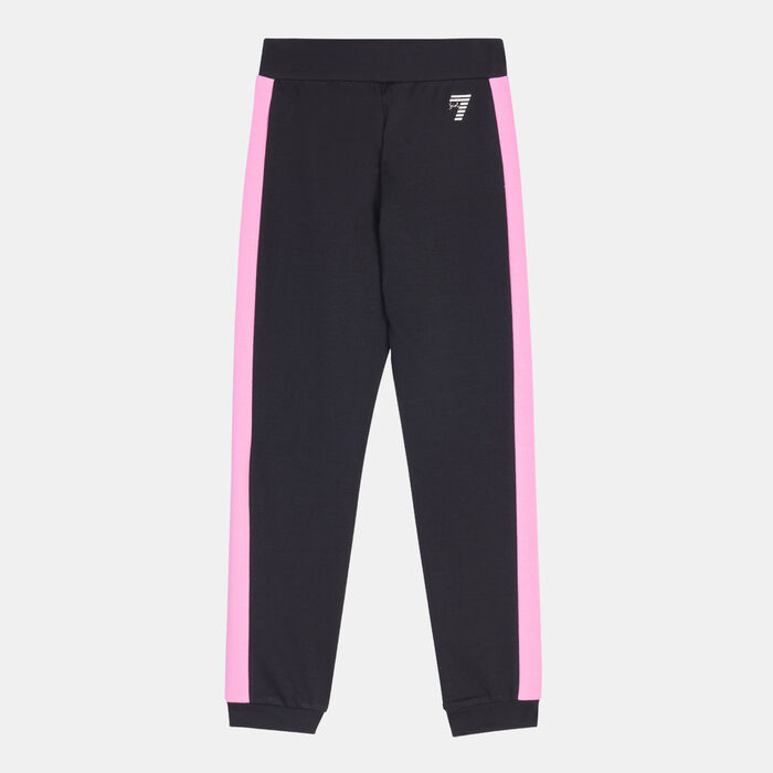 EA7 Emporio Armani Kids' ColourBlock Logo Sweatpants Black EA7 Emporio Armani Kids' ColourBlock Logo Sweatpants Black image number 1