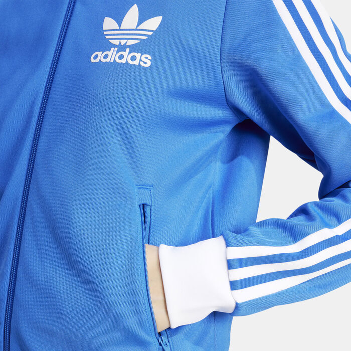 adidas Originals Women's Beckenbauer Track Jacket Blue image number 4