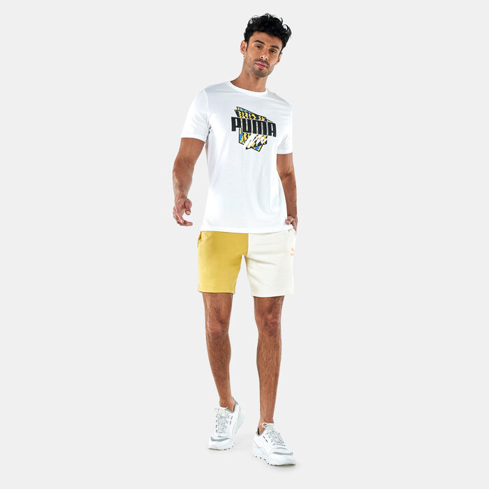 PUMA Men's Summer Graphic T-Shirt White PUMA Men's Summer Graphic T-Shirt White image number 2