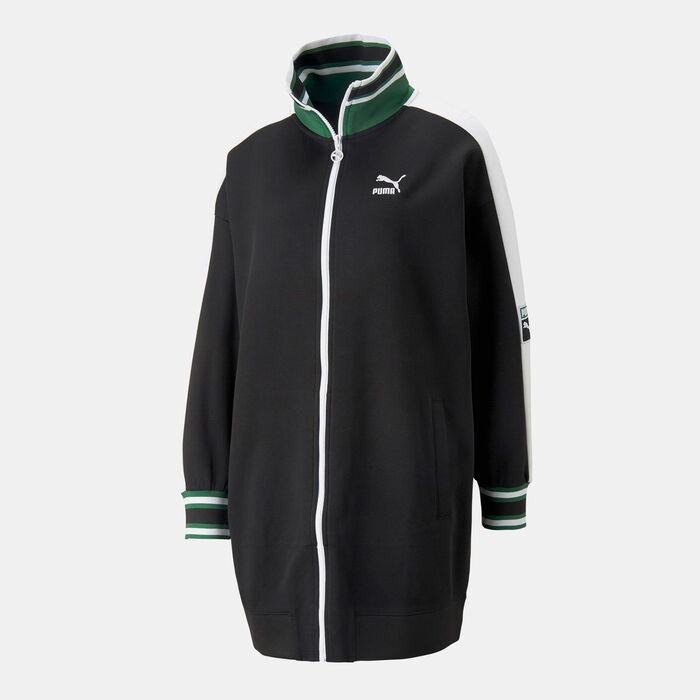 PUMA Women's T7 Archive Remastered Track Jacket Black image number 0