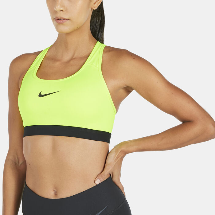 Buy Nike Women's Dri-FIT Classic Sports Bra yellow in KSA -SSS