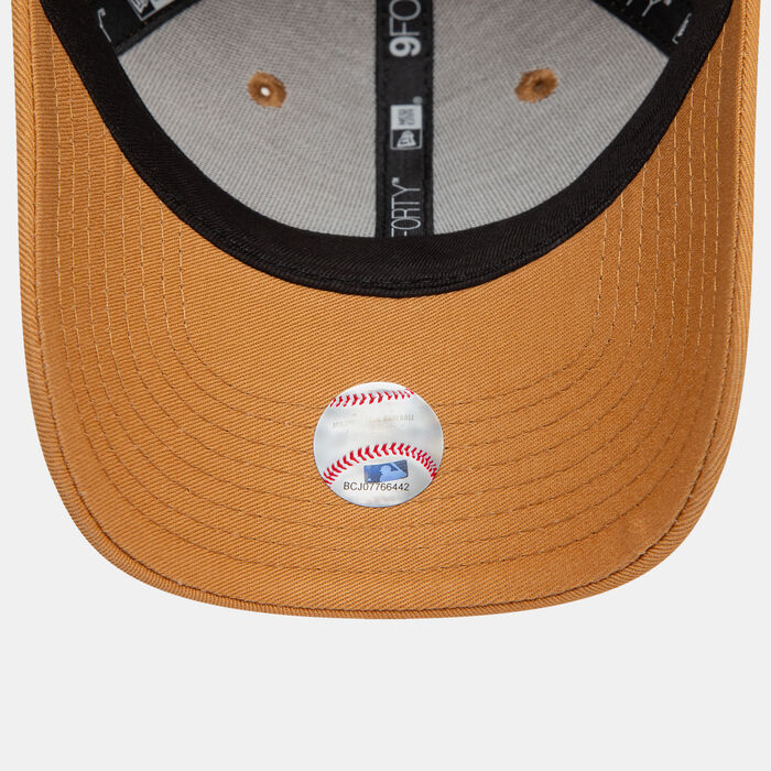 New Era Kids' MLB Los Angeles Dodgers League Essential 9FORTY Cap Beige image number 4
