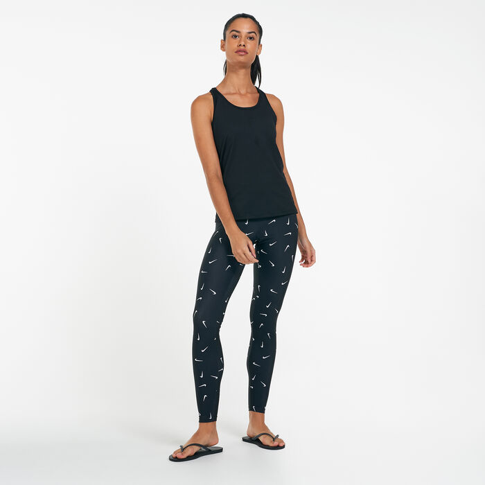 Nike Swim Women's Victory Swimming Leggings Black Nike Swim Women's Victory Swimming Leggings Black image number 2