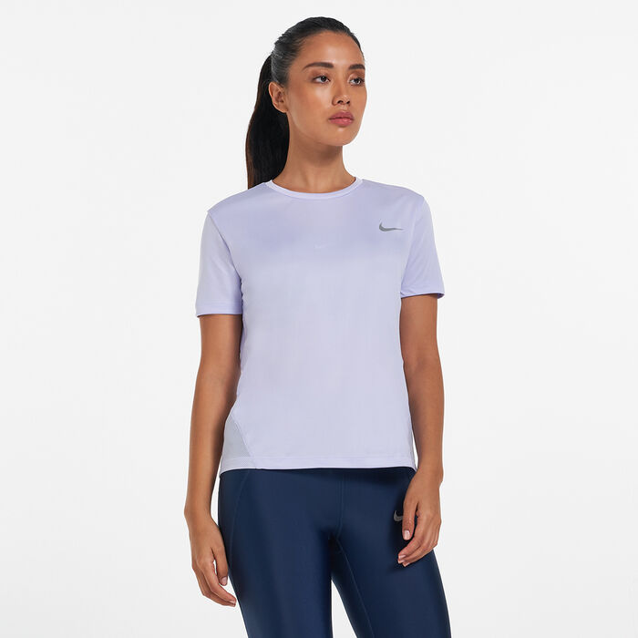 Nike Women's Miler Running T-Shirt Nike Women's Miler Running T-Shirt image number 0