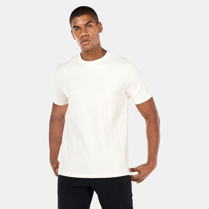 Sun and Sand Sports Men's Jacquard T-Shirt White Sun and Sand Sports Men's Jacquard T-Shirt White image number 0
