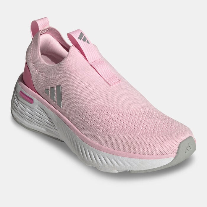 adidas Women's Cloudfoam Go Sock Shoes Pink adidas Women's Cloudfoam Go Sock Shoes Pink image number 1