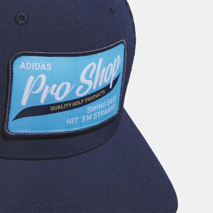 adidas Men's Five-Panel Trucker Cap Blue adidas Men's Five-Panel Trucker Cap Blue image number 2