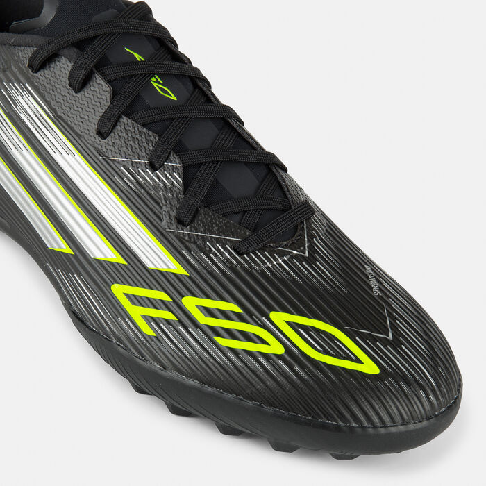 adidas Men's F50 League Turf Ground Football Shoes Black adidas Men's F50 League Turf Ground Football Shoes Black image number 4