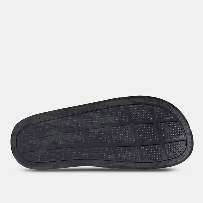 adidas Men's Adilette Flow Slides Grey adidas Men's Adilette Flow Slides Grey image number 3