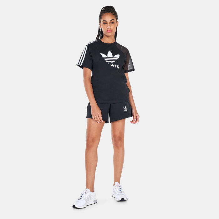adidas Originals Women's Adicolor Split Trefoil T-Shirt adidas Originals Women's Adicolor Split Trefoil T-Shirt image number 2