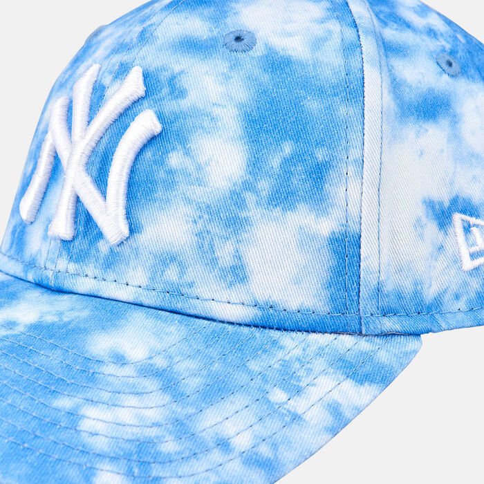 New Era Women's New York Yankees Tie Dye 9FORTY Adjustable Cap Blue New Era Women's New York Yankees Tie Dye 9FORTY Adjustable Cap Blue image number 2