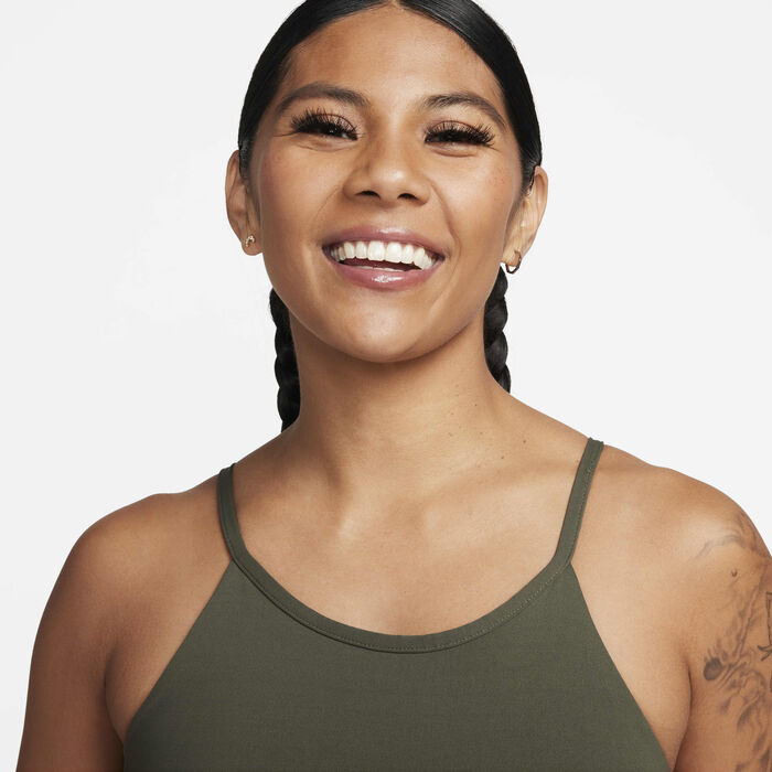 Nike Women's Zenvy Dri-FIT Tank Top Green image number 2