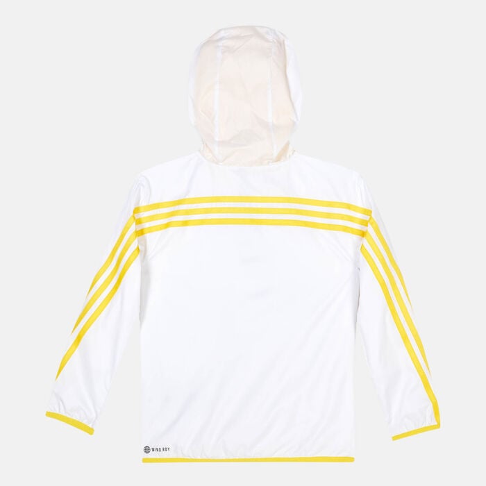 adidas Kids' x Disney Mickey Mouse Windbreaker Jacket White adidas Kids' x Disney Mickey Mouse Windbreaker Jacket White image number 1