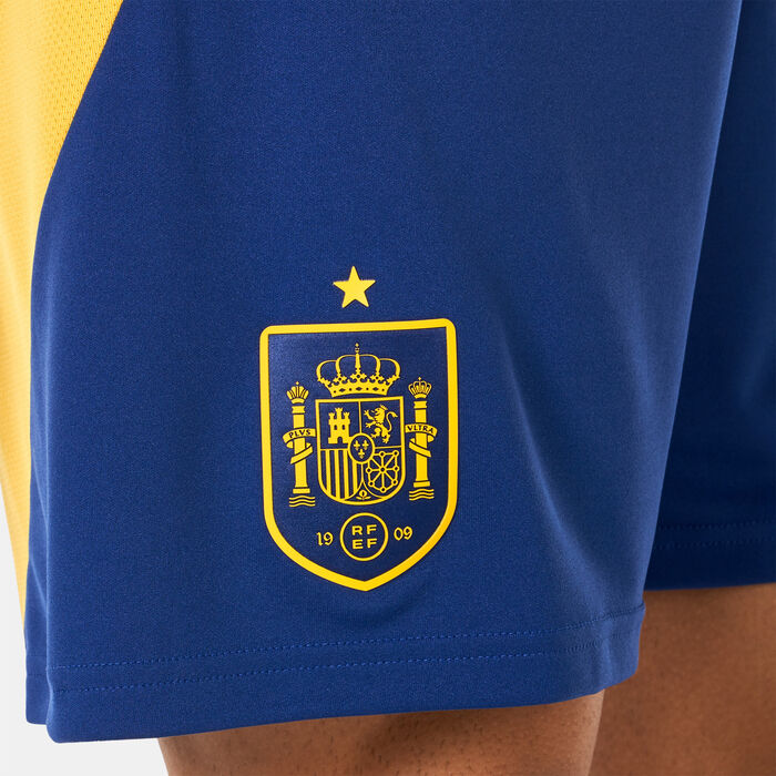 adidas Men's Spain Replica Home Football Shorts - 2024 Blue image number 7