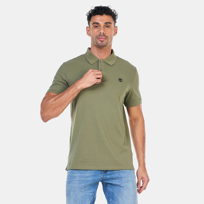 Timberland Men's Millers River Polo Shirt Green Timberland Men's Millers River Polo Shirt Green image number 0