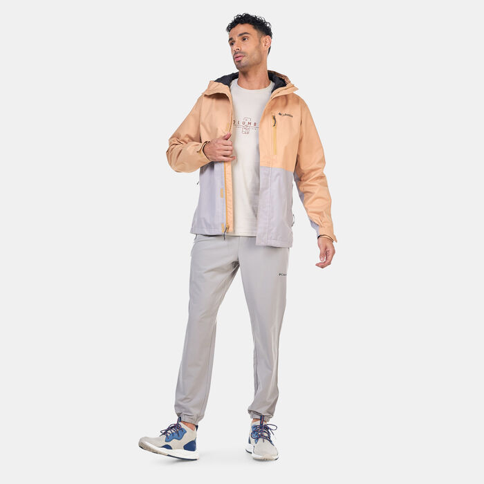 Columbia Men's Hikebound™ Rain Jacket Brown Columbia Men's Hikebound™ Rain Jacket Brown image number 2