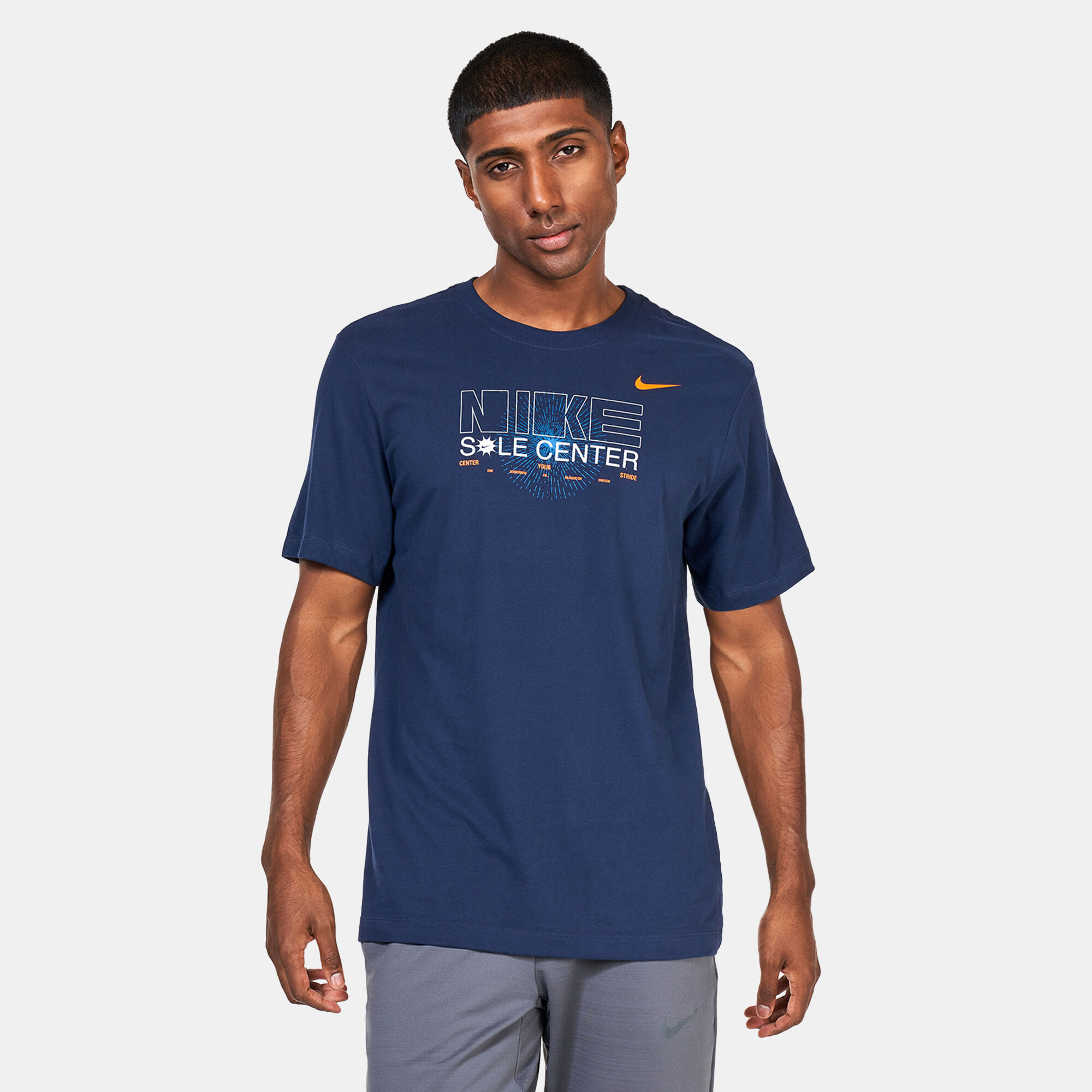 Nike running t shirt sale outlet