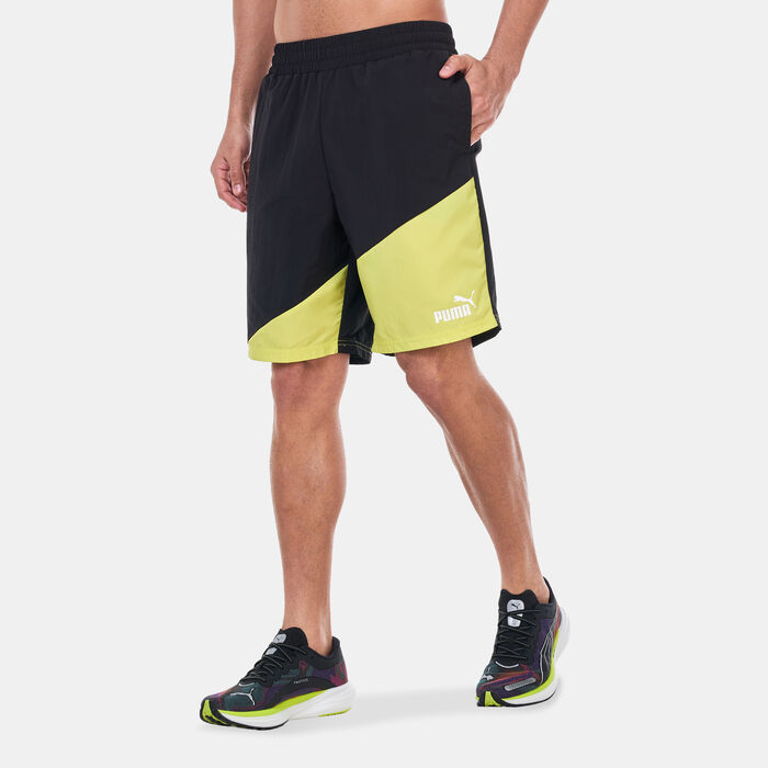 PUMA Men's POWER Colourblock Shorts Black PUMA Men's POWER Colourblock Shorts Black image number 0