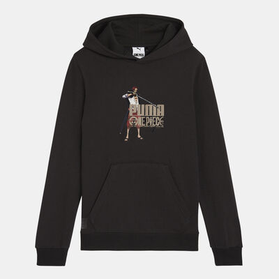 PUMA Kids' x One Piece Hoodie Black PUMA Kids' x One Piece Hoodie Black