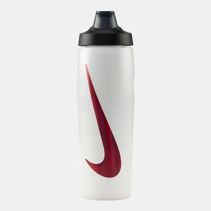 Nike Refuel Water Bottle with Locking Lid (710 ml) White Nike Refuel Water Bottle with Locking Lid (710 ml) White image number 0