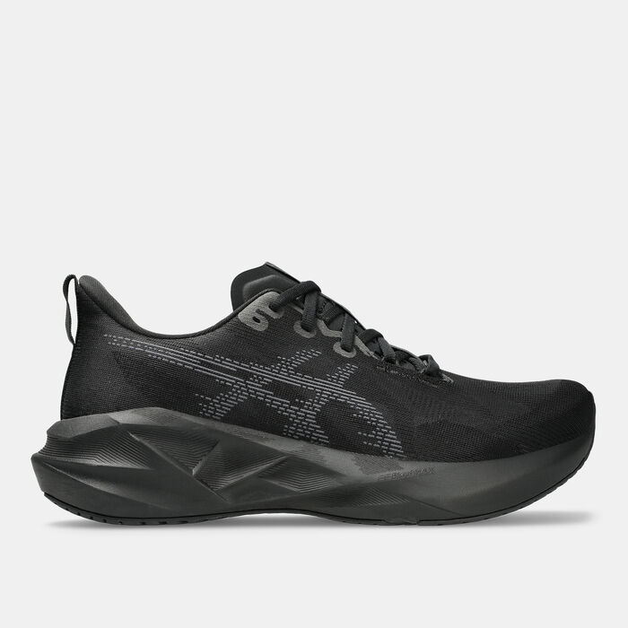 ASICS Men's NOVABLAST 5 Wide Running Shoes Black ASICS Men's NOVABLAST 5 Wide Running Shoes Black image number 0
