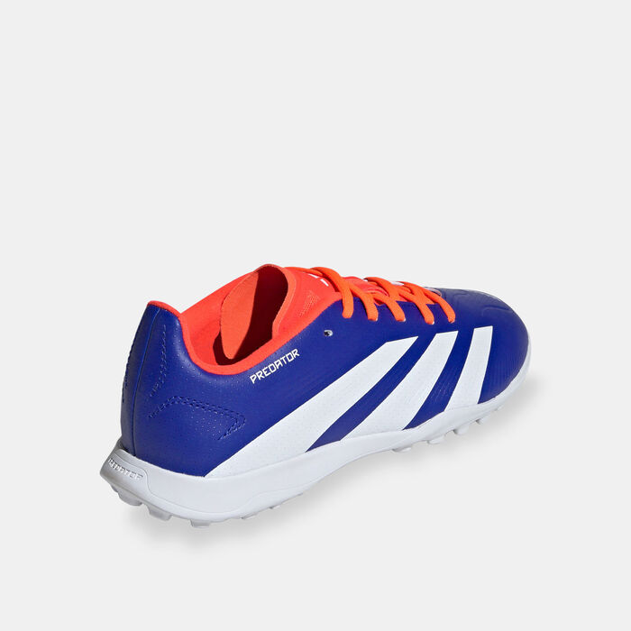 adidas Kids' Predator League Turf Ground Football Shoes Blue image number 2