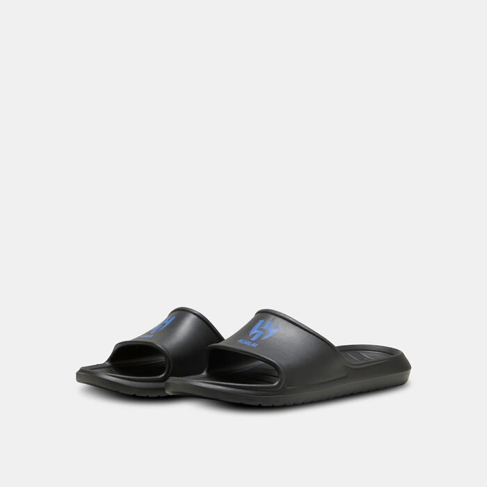 PUMA Kids' Divecat v2 Lite Al Hilal Slides Black PUMA Kids' Divecat v2 Lite Al Hilal Slides Black image number 1