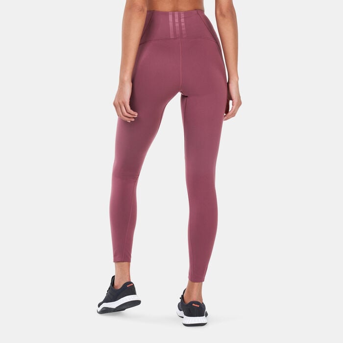 adidas Women's Yoga 4 Elements 7/8 Tight Peach image number 1
