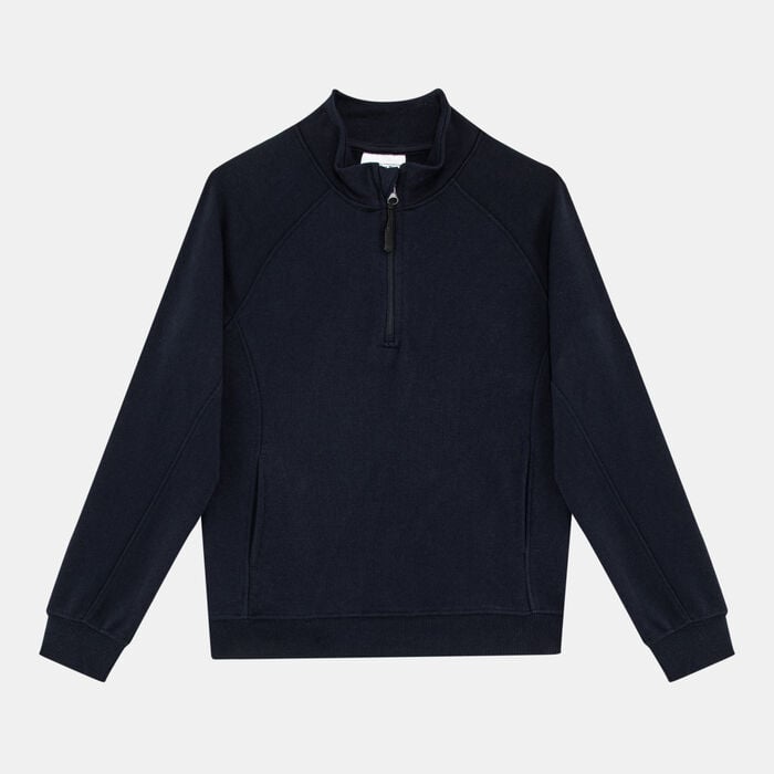 Sun and Sand Sports Kids' 1/4-Zip Sweatshirt Blue Sun and Sand Sports Kids' 1/4-Zip Sweatshirt Blue image number 0