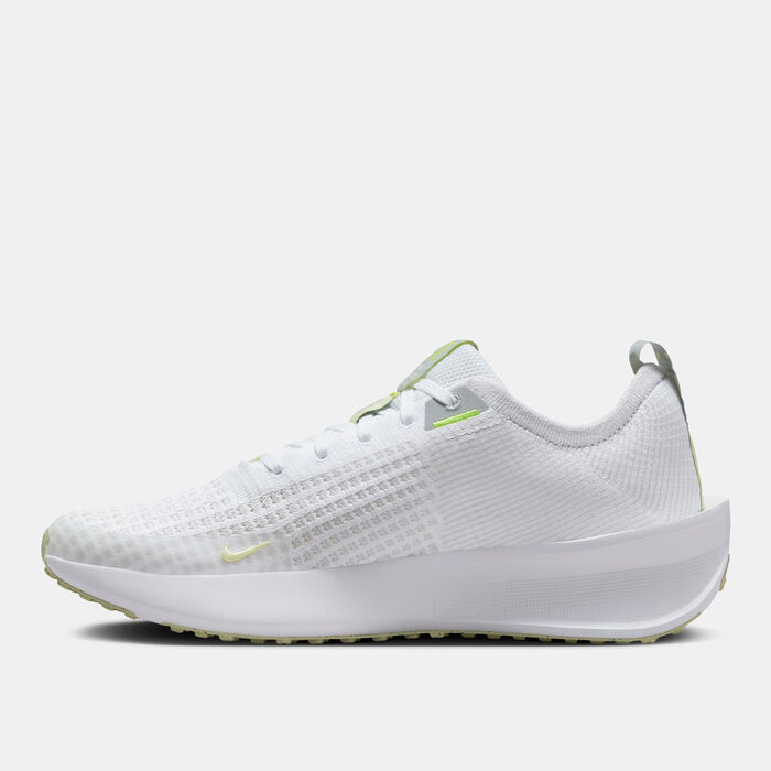 Nike Women's Interact Road Running Shoes White Nike Women's Interact Road Running Shoes White image number 2