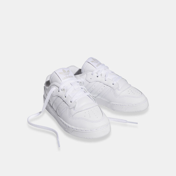 adidas Originals Kids' Rivalry Low C Shoes White adidas Originals Kids' Rivalry Low C Shoes White image number 1