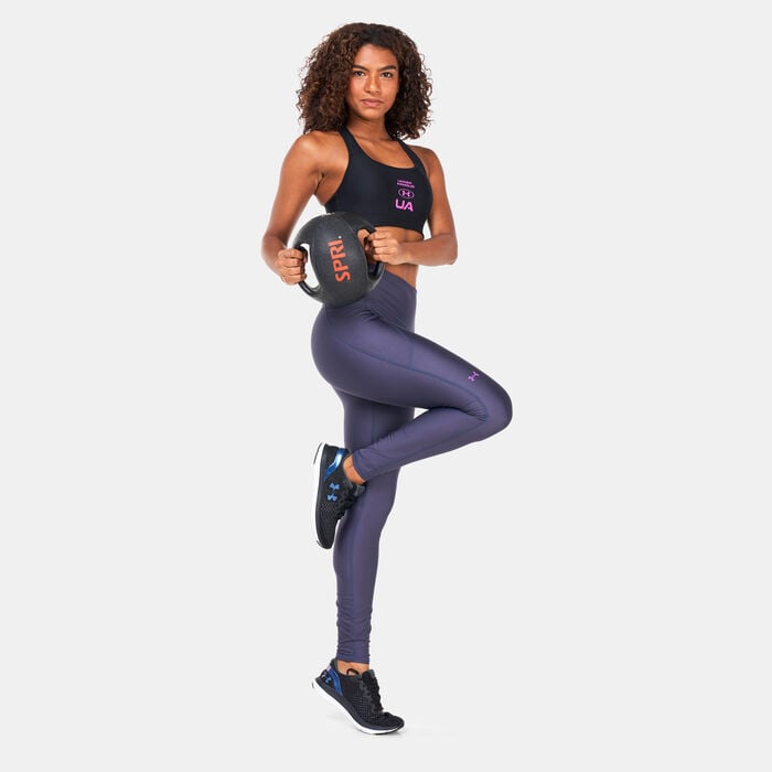 Under Armour Women's UA Tech Leggings Purple Under Armour Women's UA Tech Leggings Purple image number 2