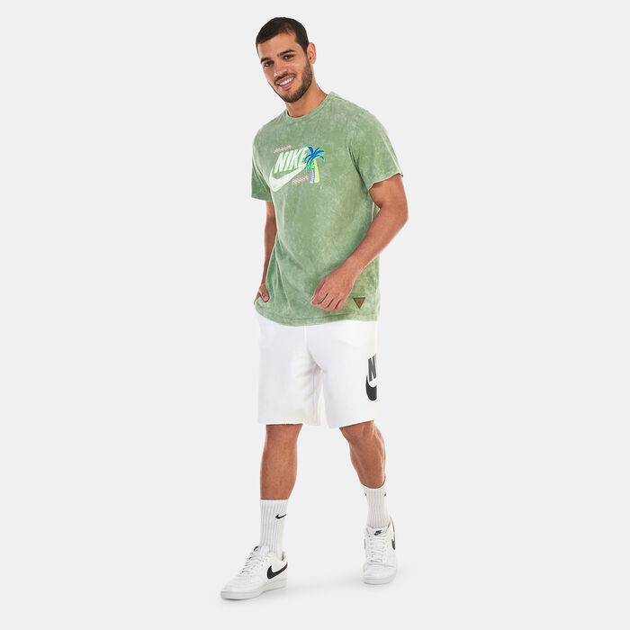Nike Men's Sportswear Beach Party HBR T-Shirt Green Nike Men's Sportswear Beach Party HBR T-Shirt Green image number 2