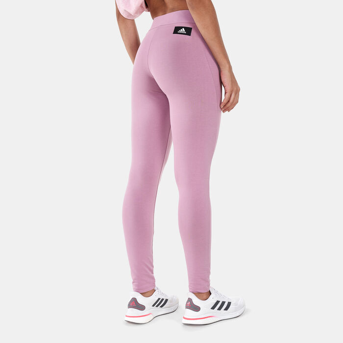 adidas Women's Sportswear Future Icons Leggings Pink adidas Women's Sportswear Future Icons Leggings Pink image number 1
