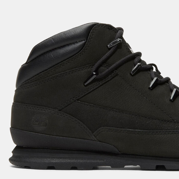Timberland Men's Euro Rock Mid Boots Black Timberland Men's Euro Rock Mid Boots Black image number 5