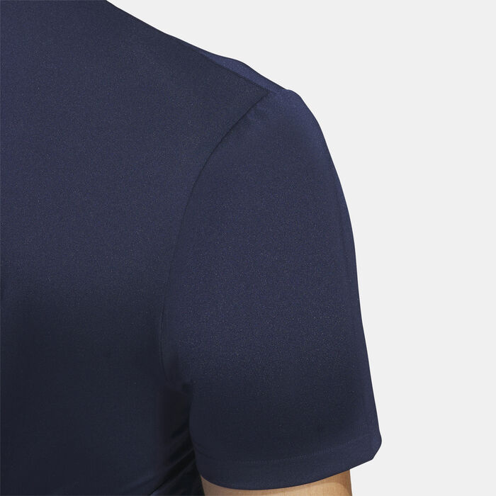 adidas Men's Ultimate365 Polo Shirt Blue adidas Men's Ultimate365 Polo Shirt Blue image number 4
