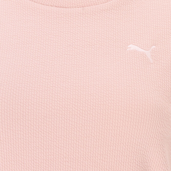 PUMA Women's HER T-Shirt Pink PUMA Women's HER T-Shirt Pink image number 2