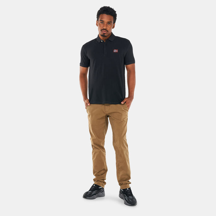 Napapijri Men's EBEA 1 Polo Shirt Black Napapijri Men's EBEA 1 Polo Shirt Black image number 2