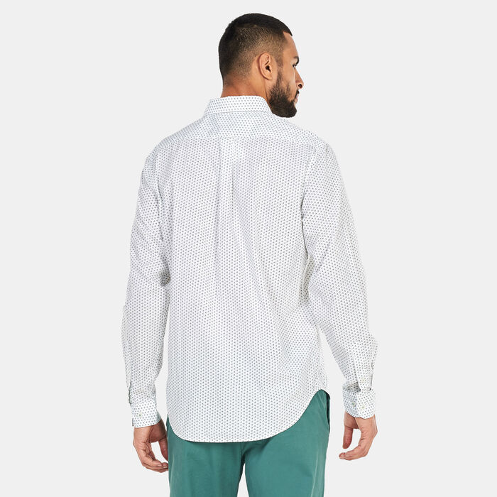 Timberland Men's Micro All Over Print Shirt Blue image number 1