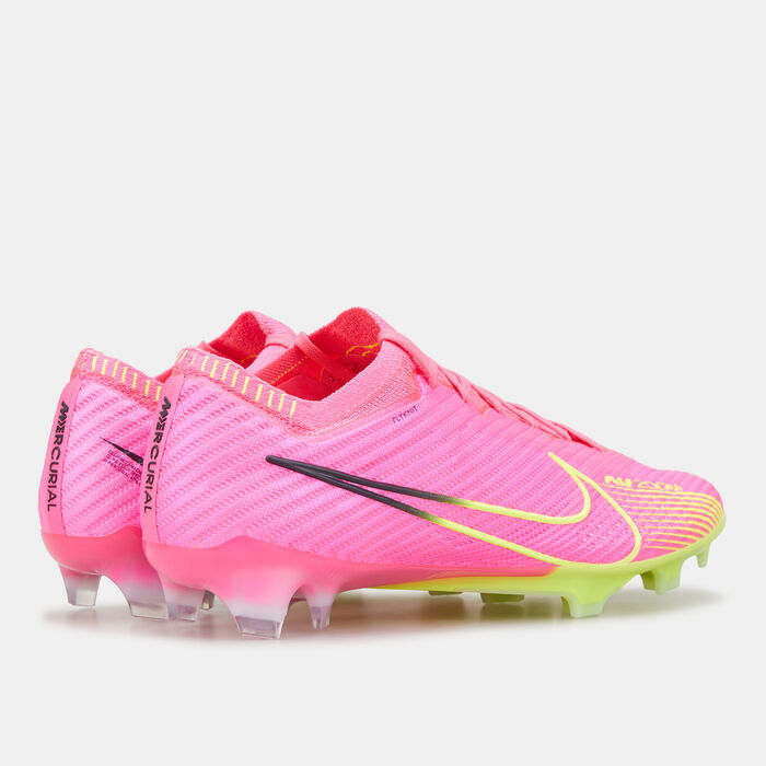 Nike Men's Zoom Mercurial Vapor 15 Elite Firm-Ground Football Shoe Pink image number 2
