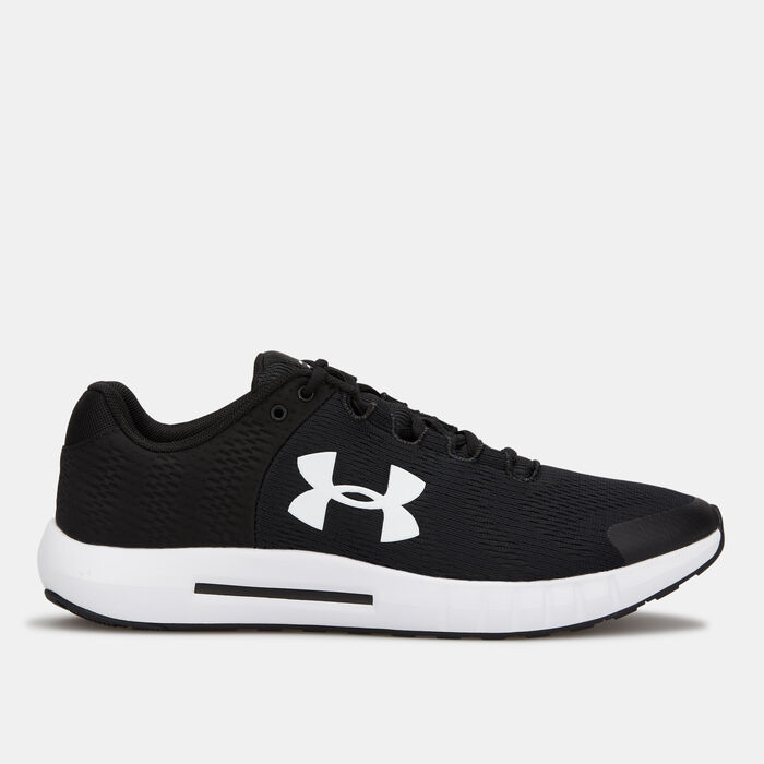Under Armour Men's UA Micro G® Pursuit BP Running Shoe Black Under Armour Men's UA Micro G® Pursuit BP Running Shoe Black image number 0